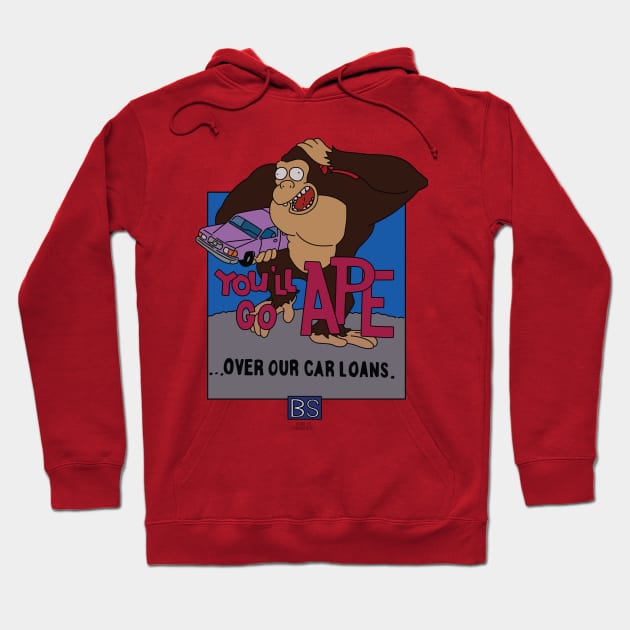 Bank of Springfield Car Loans Ad Hoodie by saintpetty